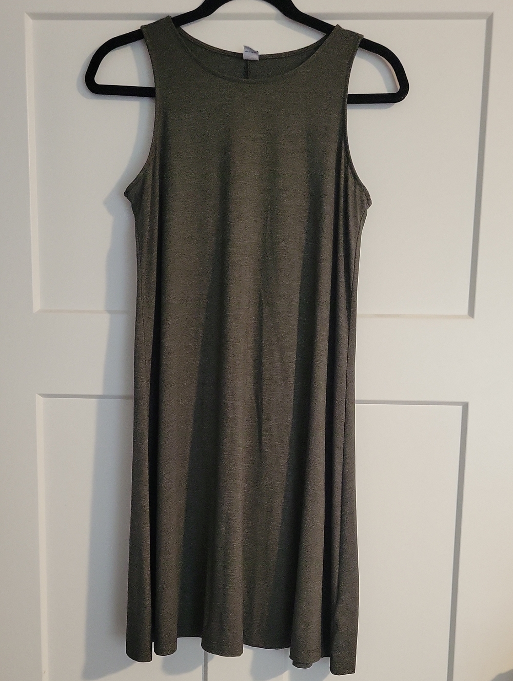 Old Navy Olive Green Midi Tank Dress